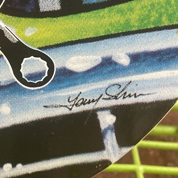 Vintage Kryptonics rat fink Skateboard Deck Rare 31x7 1/2 Signed New Motorhead - Picture 5 of 9